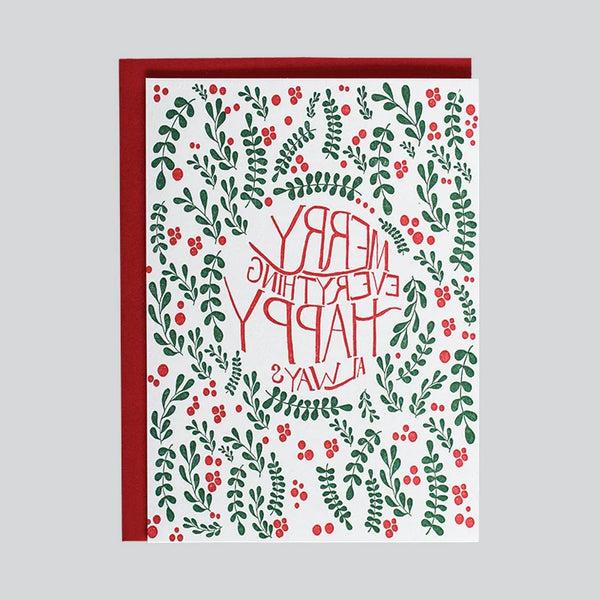 Merry Everything Happy Holiday Card